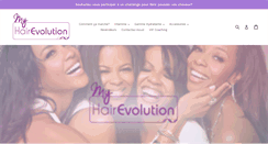 Desktop Screenshot of myhairevolution.com